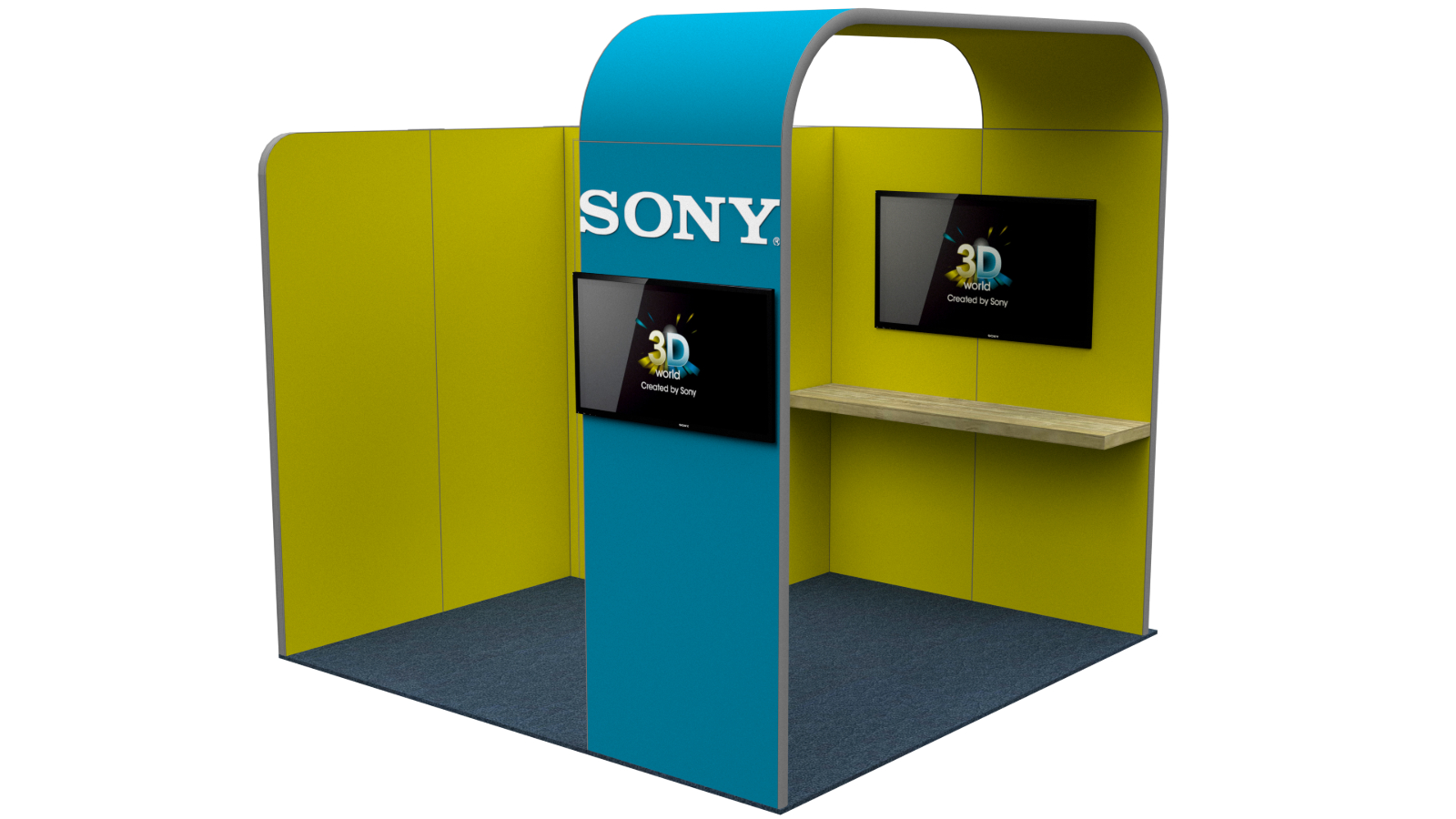 10 X 10 Trade Show Booths