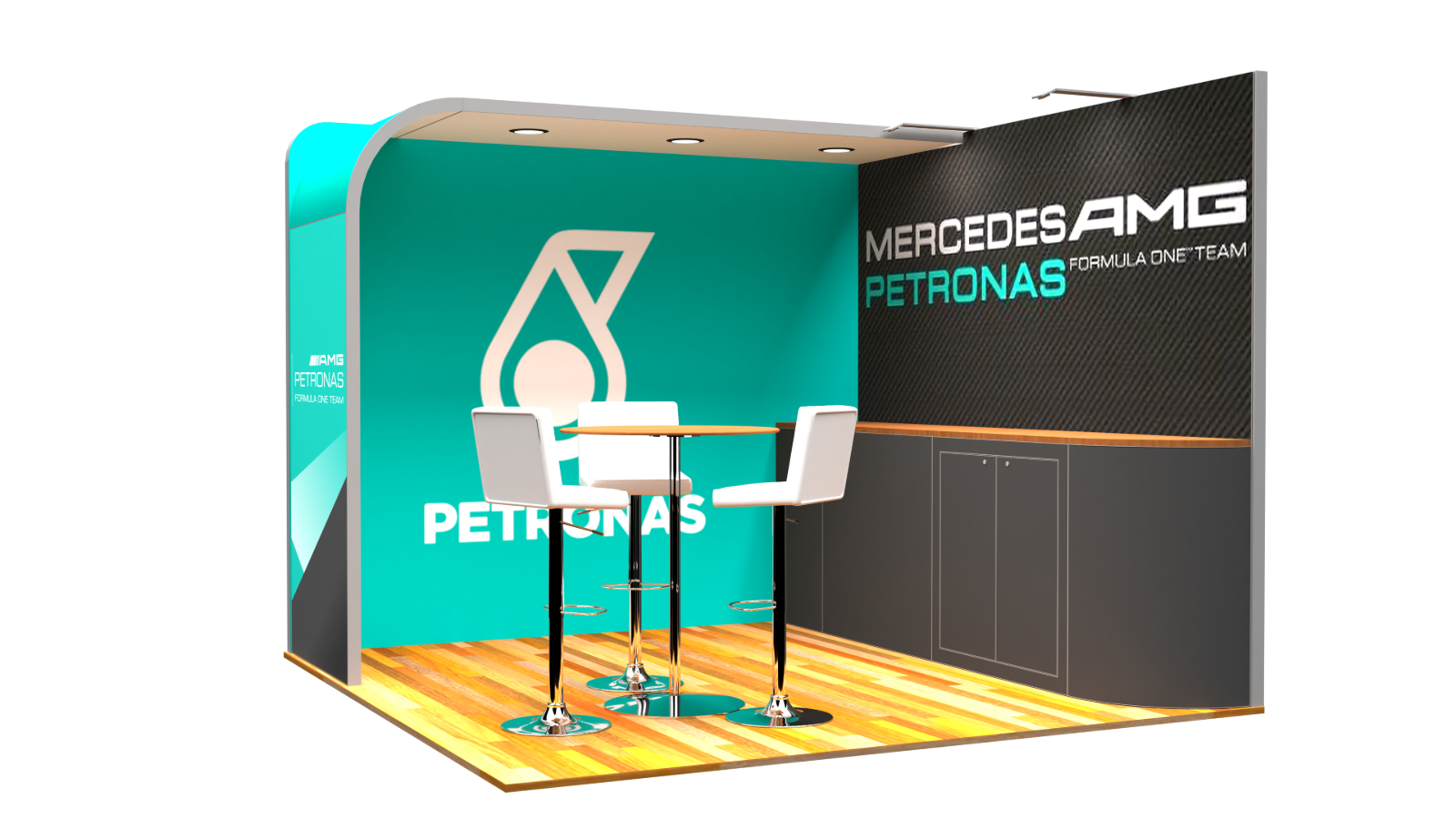 10X10 Trade Show Booth Template