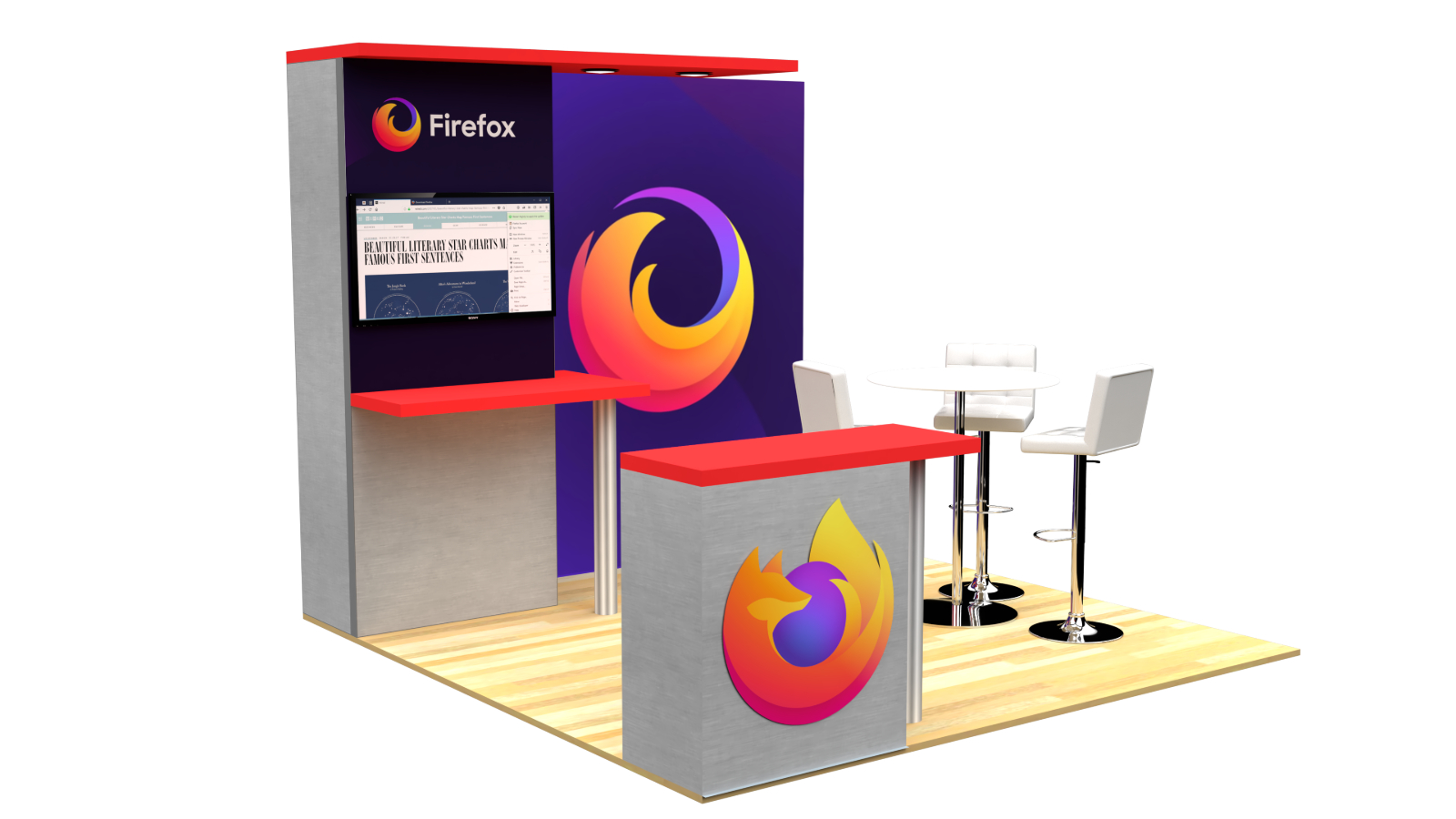 10 X 10 Trade Show Booth Design Agency | Modular & Prefabricated Booths